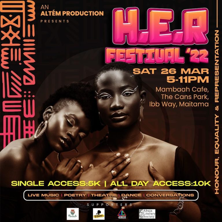 26 Mar. 2022, H.E.R Festival ’22 Abuja turnuplagos