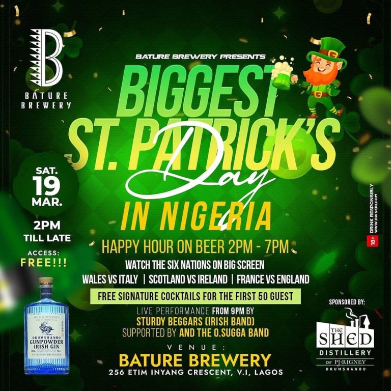 Biggest ST. Patrick’s Day in Nigeria