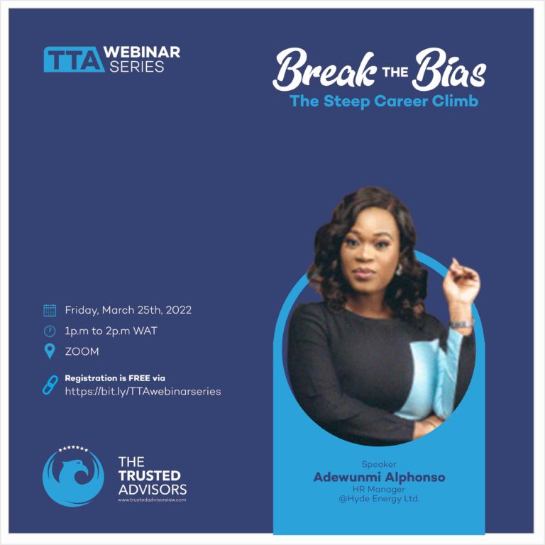 TTA Break The Bias Webinar