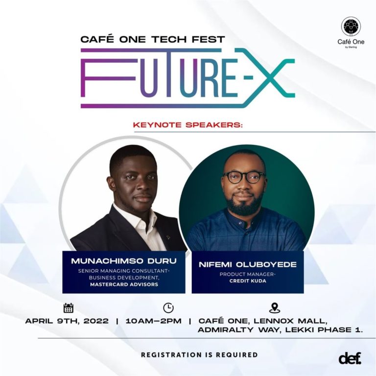 Cafe One Tech Fest: Future X