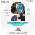 11 – 30 Apr. 2022, KidsCraft Holiday Art Camp