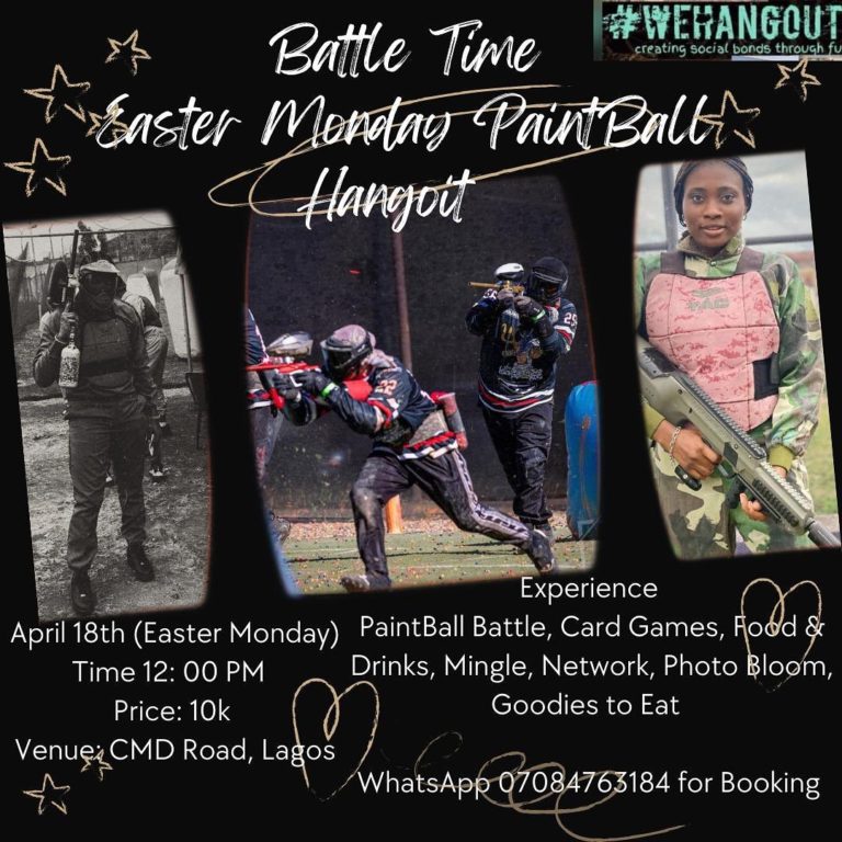 Easter Monday Paintball Hangout