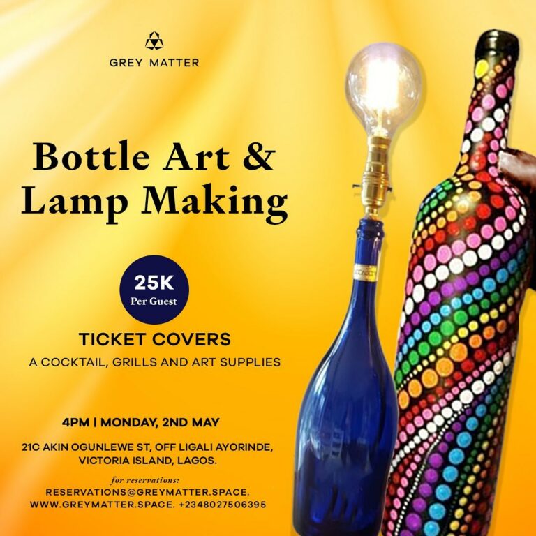 Bottle Painting & Lamp Making