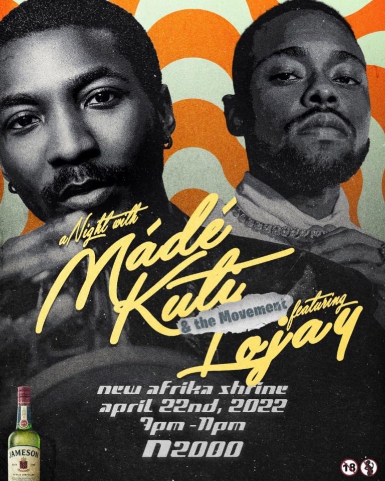 A Night with Made Kuti & The Movement featuring Lojay