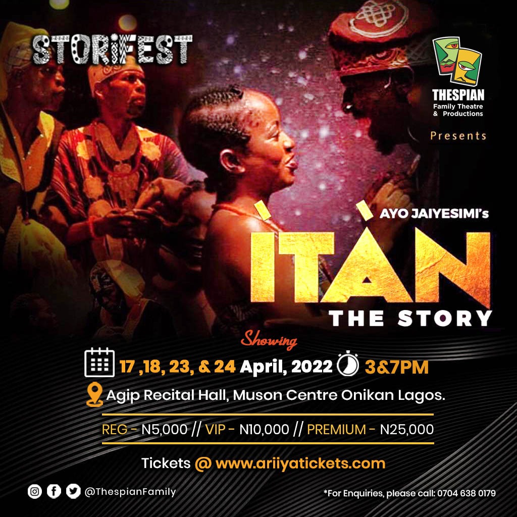 ITAN By Ayo Jaiyesimi StoriFest 