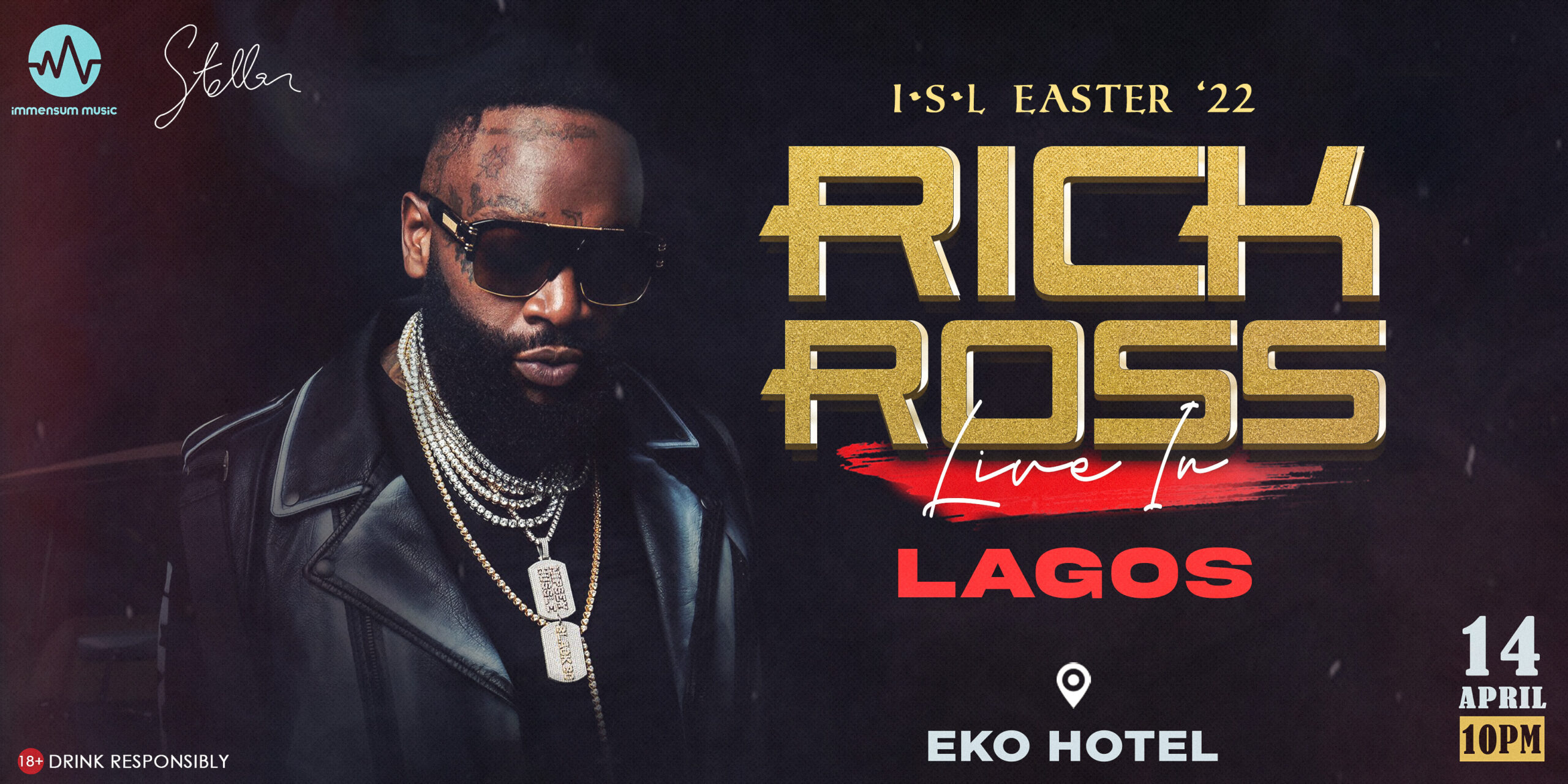 ISL: Easter "22 Live In Lagos: Rick Ross