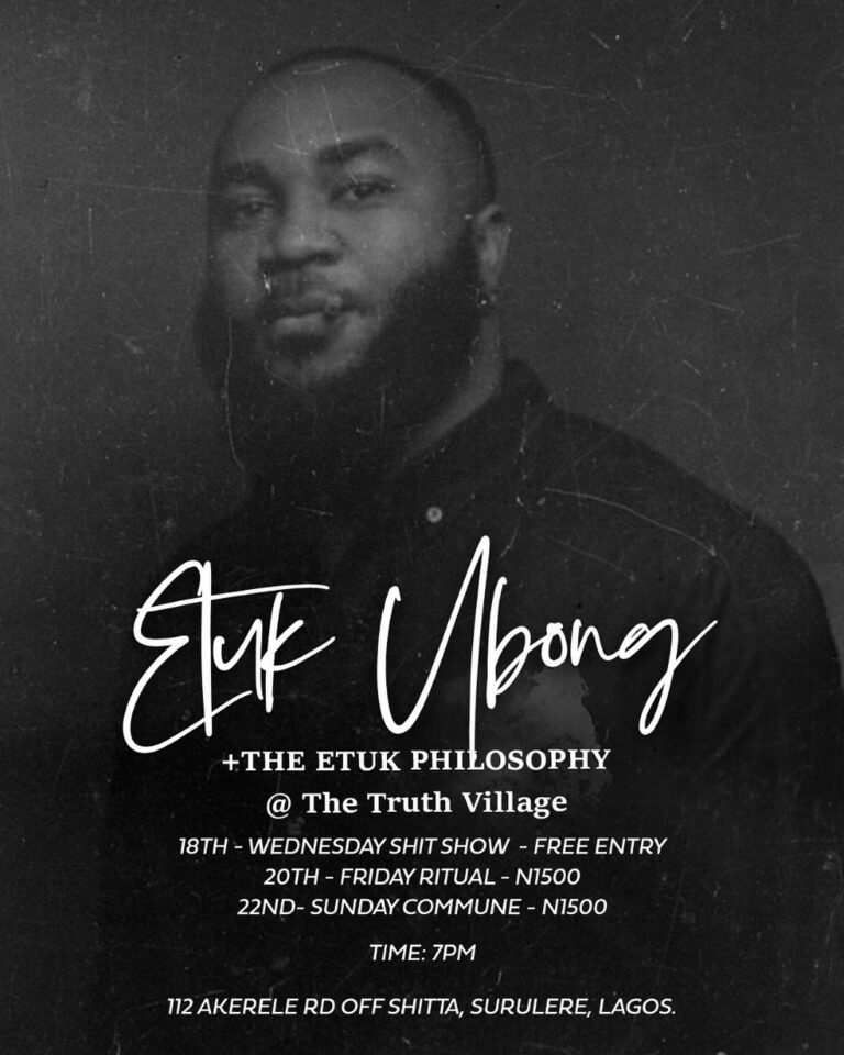 Etuk Ubong + The Etuk Philosophy