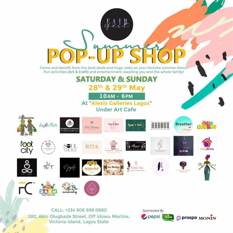 Summer Pop-Up Shop