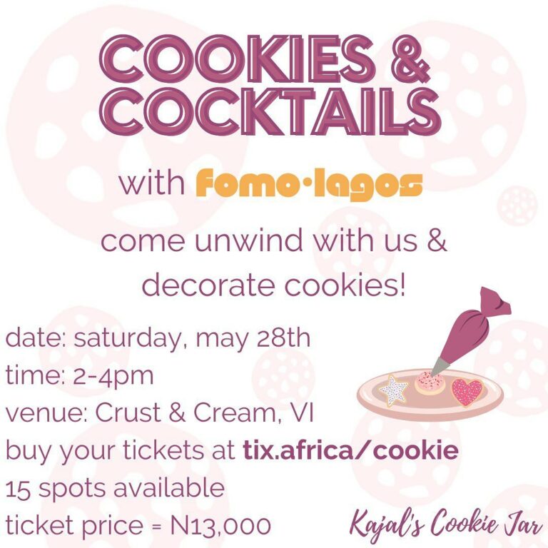 Cookies & Cocktails with FOMO Lagos