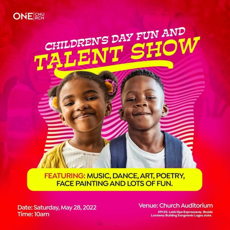 Children’s Day Fun And Talent Show