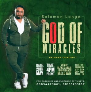 Solomon Lange's Album Release Concert