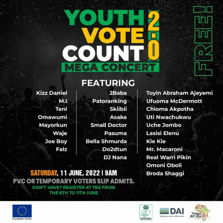 Youth Vote Count Mega Concert 2.0