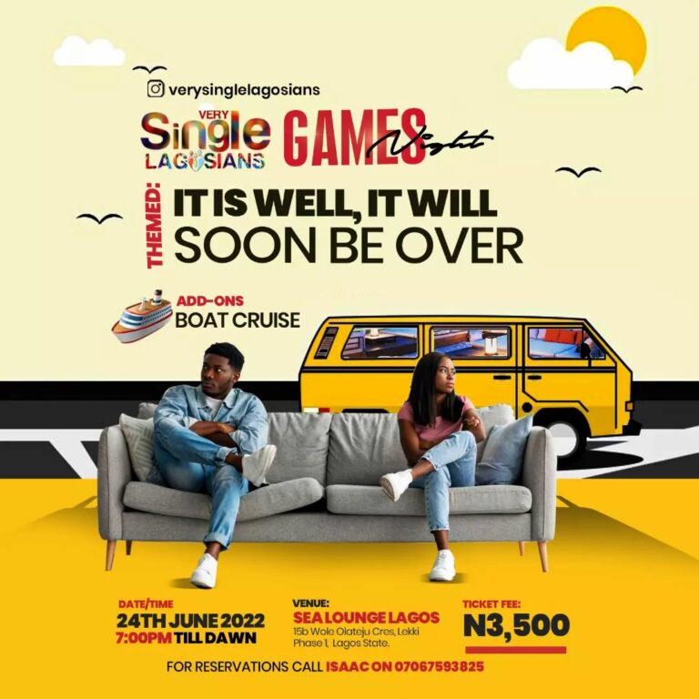 Very Single Lagosians Games Night