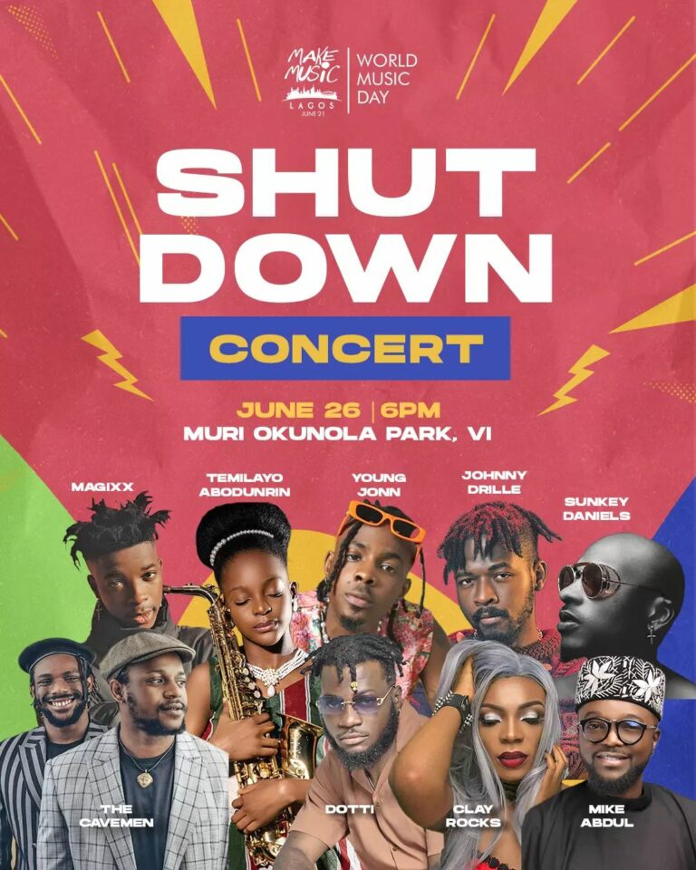 Make Music Lagos Shutdown Concert