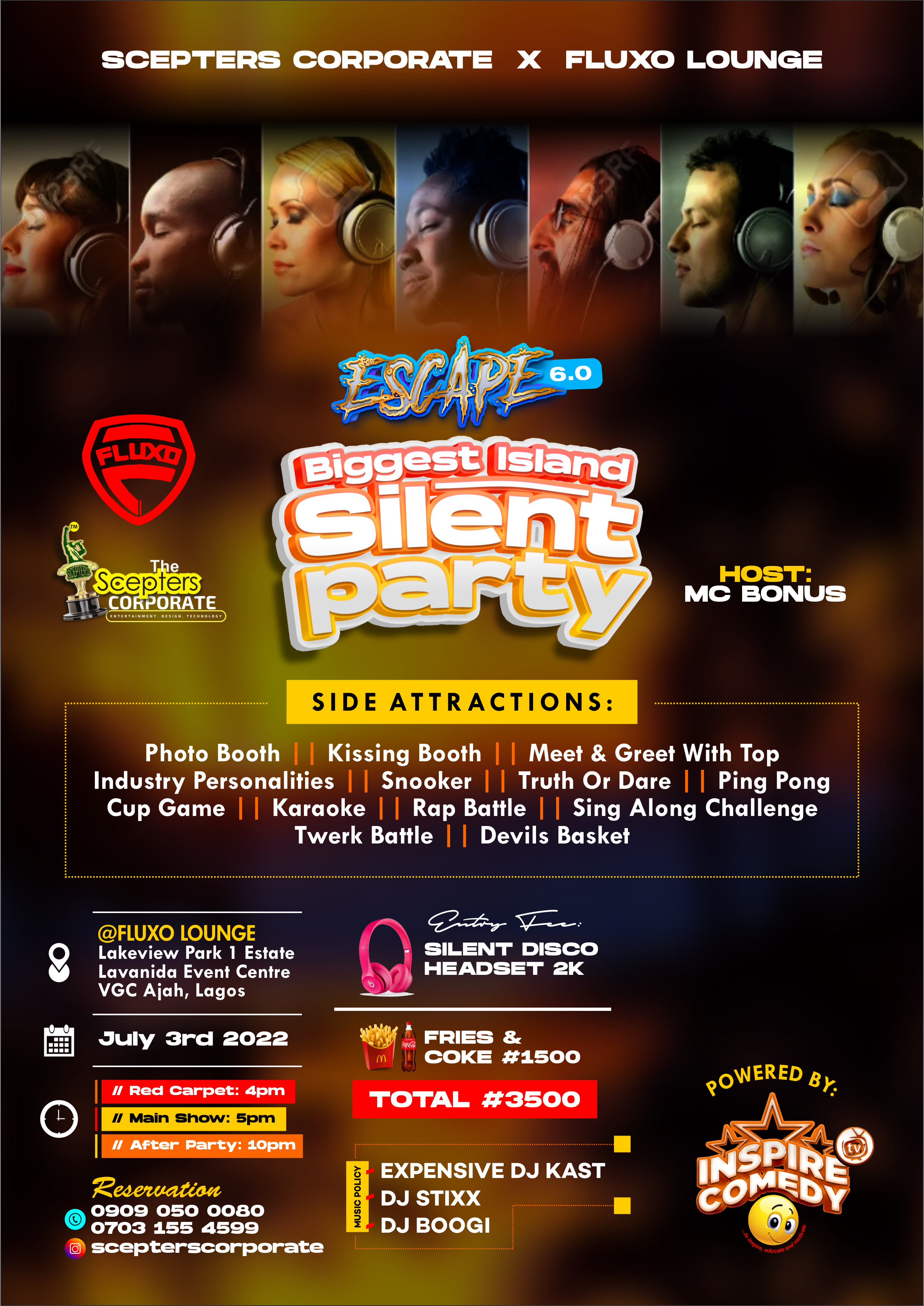 Escape 6.0 SilentDisco Edition