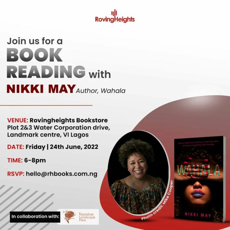 Book Reading with Nikki May