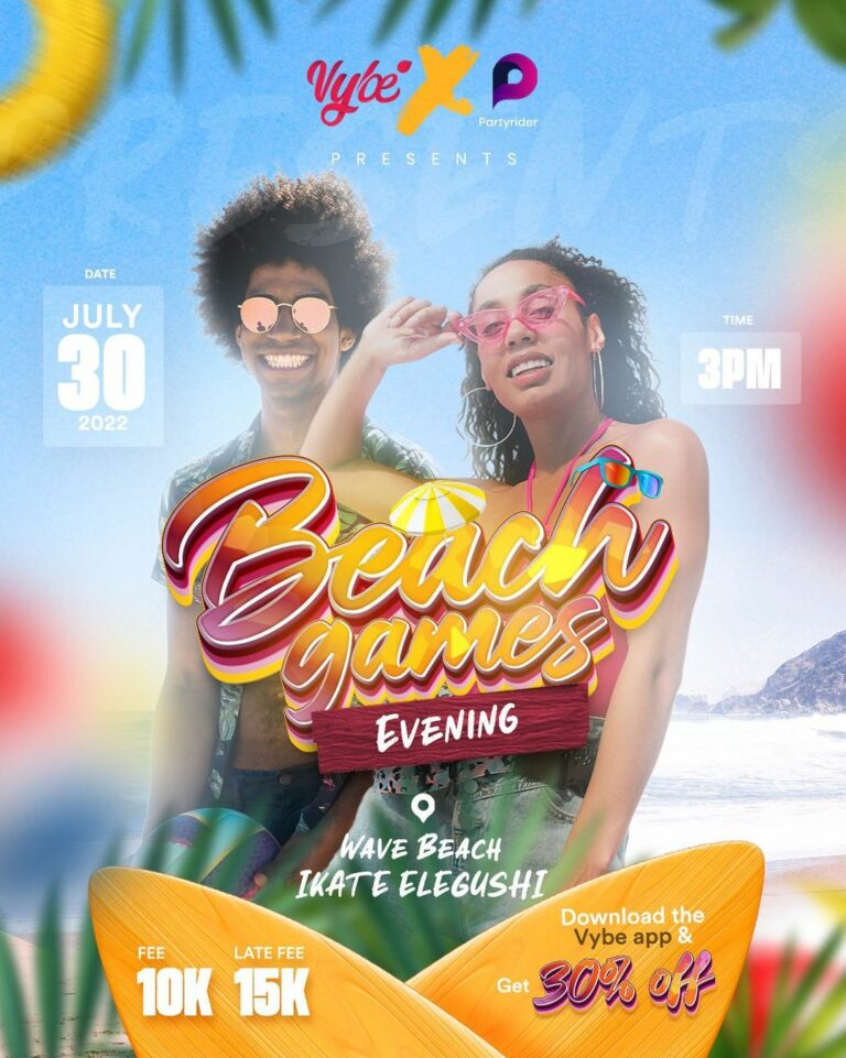 Partyrider Beach Games Evening