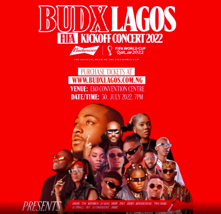 BudXLagos FIFA Kick-Off Concert  