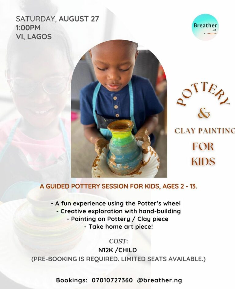 Pottery & Clay Painting for Kids