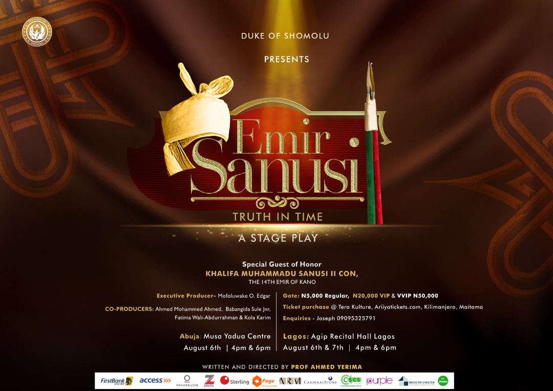 EMIR SANUSI TRUTH IN TIME A STAGE PLAY