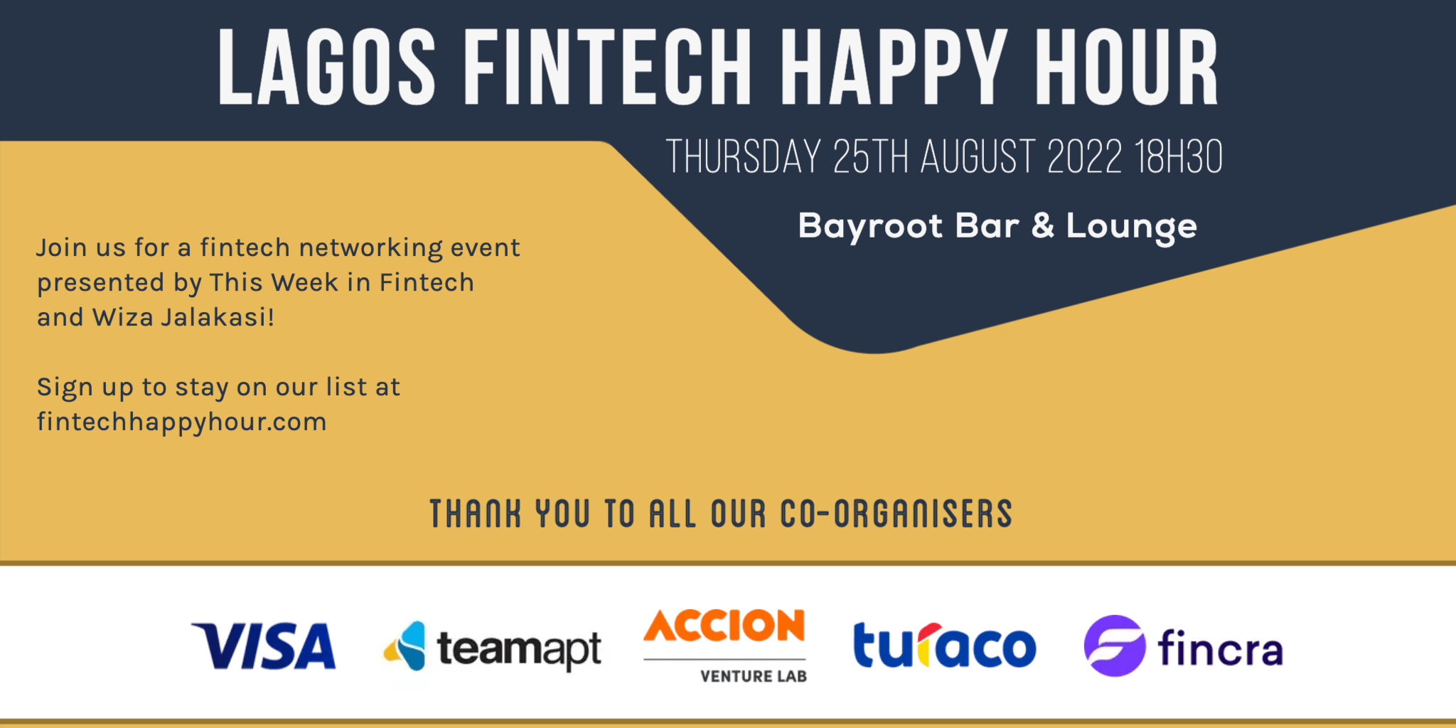 Lagos Fintech Happy Hour