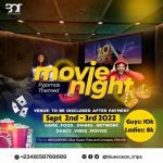 02 – 03 Sept. 2022, Pyjamas Movie Night