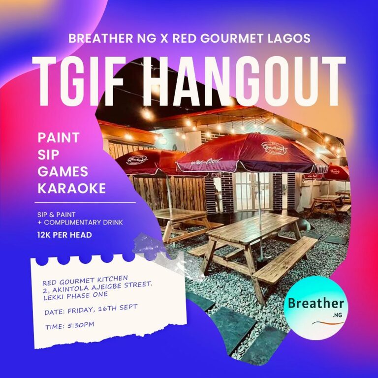 Breather X Red Gourmet TGIF Hangout