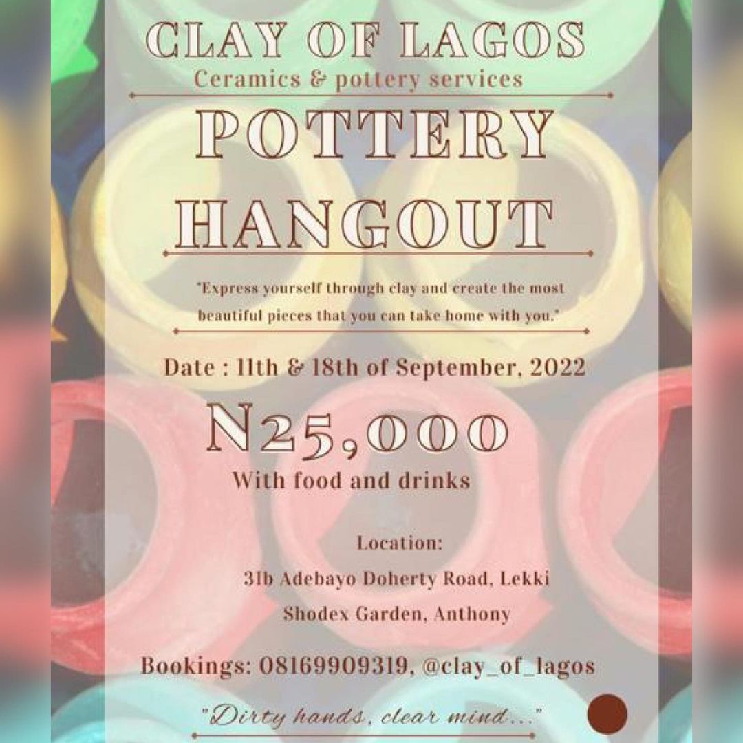 Clay of lagos: Pottery hangout