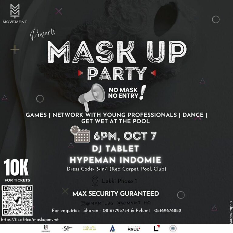 Mask Up- The Party