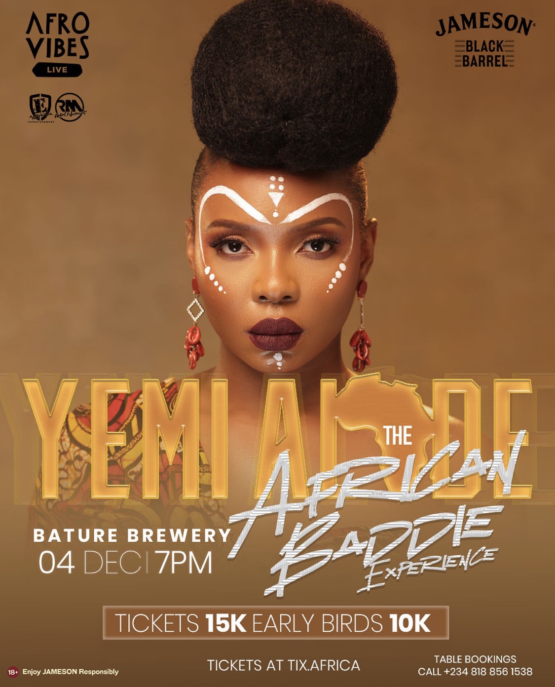 AFROVIBES LIVE WITH YEMI ALADE