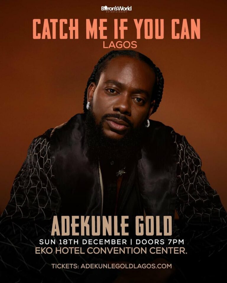 Adekunle Gold Live in Lagos