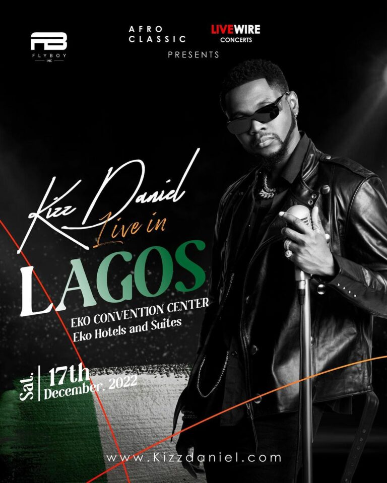 Kizz Daniel Live In Lagos