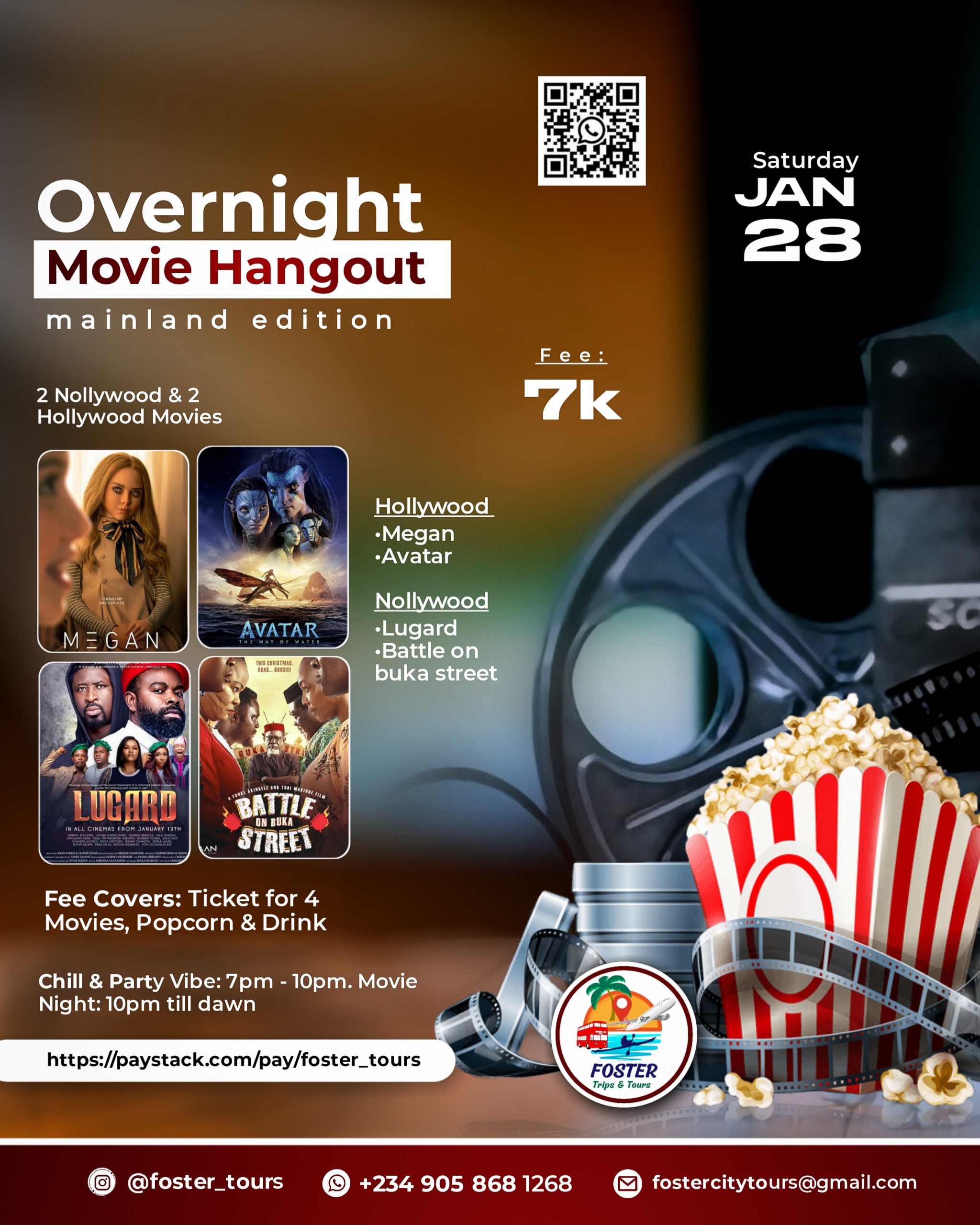 Overnight Movie Hangout