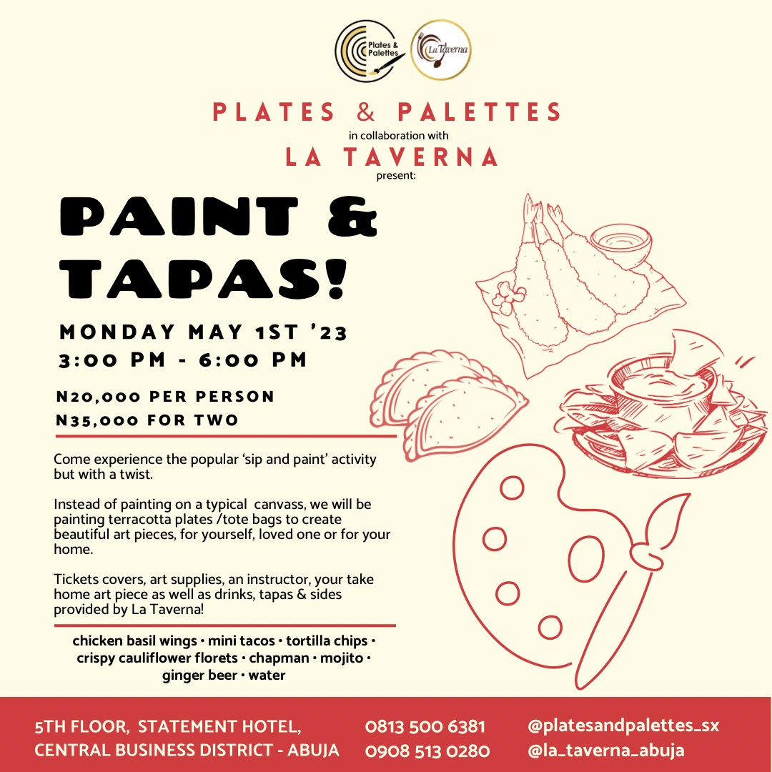 Paint & Tapas