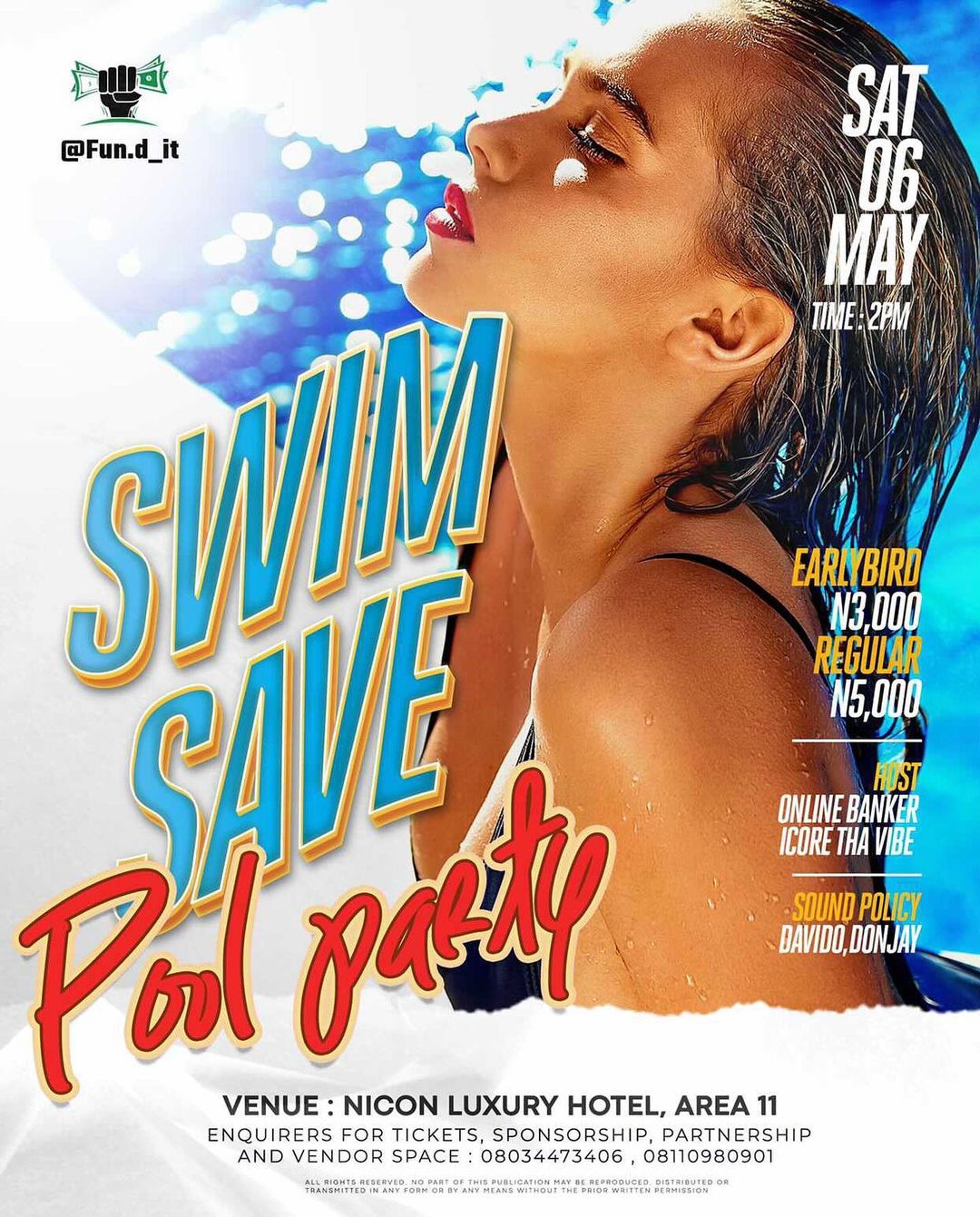 Swim Save Pool Party