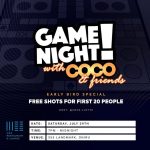 29 Jul. 2023, Game Night with Coco & Friends