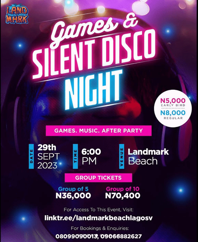 Games & Silent Disco Night