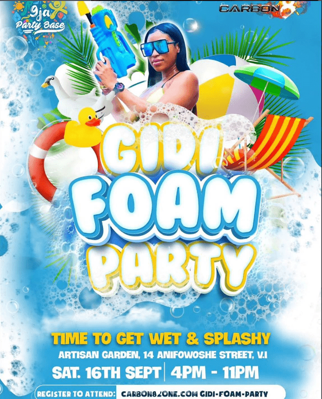 Gidi Foam Party