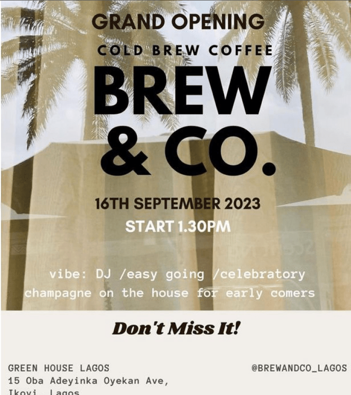 Grand Opening ‪Brew & Co