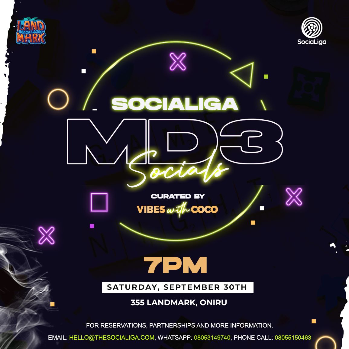 Socialiga MD3 Socials