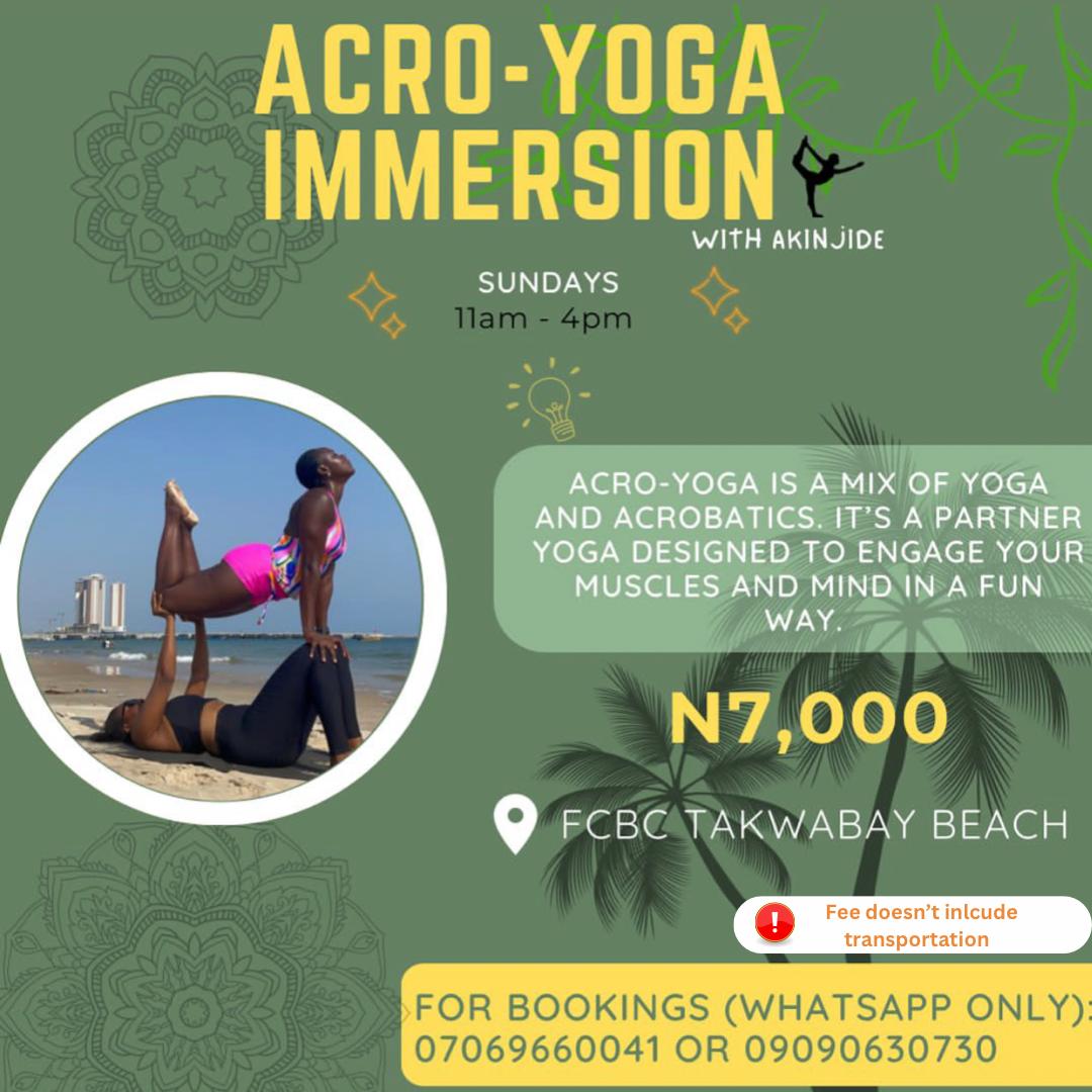 Acro-Yoga Immersion With Akinjide