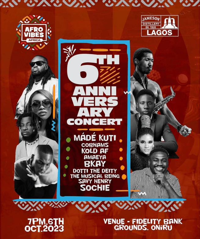 Afro Vibes Africa 6th Anniversary Concert