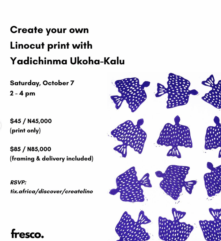 Create Your Own Linocut Print With Yadichinma Ukoha-Kalu