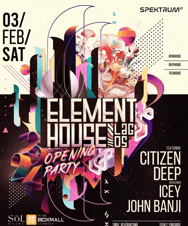 03 Feb. 2024, Element House Lagos Opening Party 2024 - turnuplagos ...