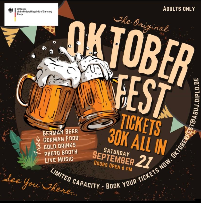 21 Sep. 2024, Oktoberfest – Abuja