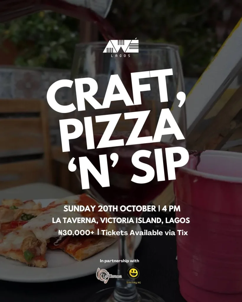 20 Oct. 2024, Craft, Pizza & Sip