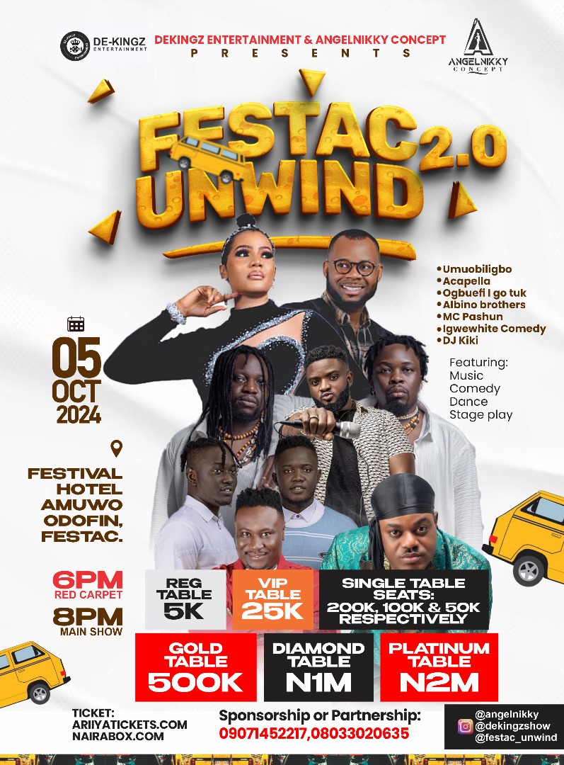 05 Oct. 2024, Festac Unwind 2.0