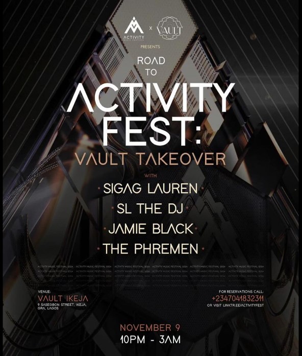 09 Nov. 2024, Road To Activity Fest: Vault Takeover