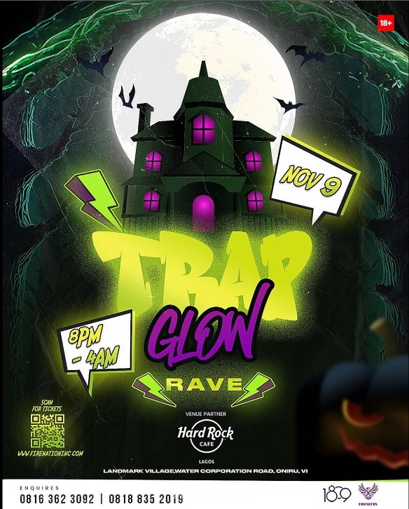 09 Nov. 2024, Trap Glow Rave