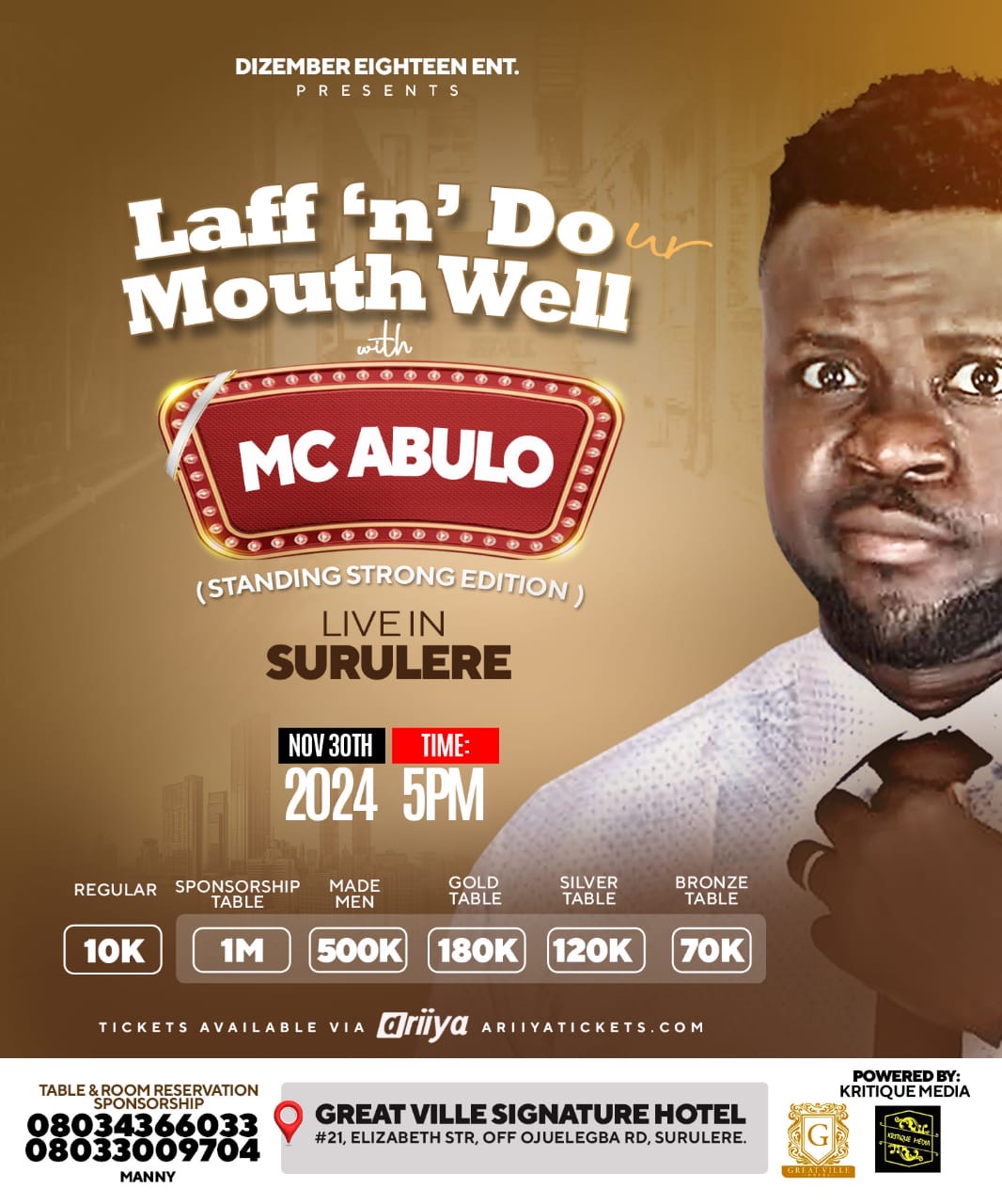 Laff N Do Mouth Well with MC Abulo